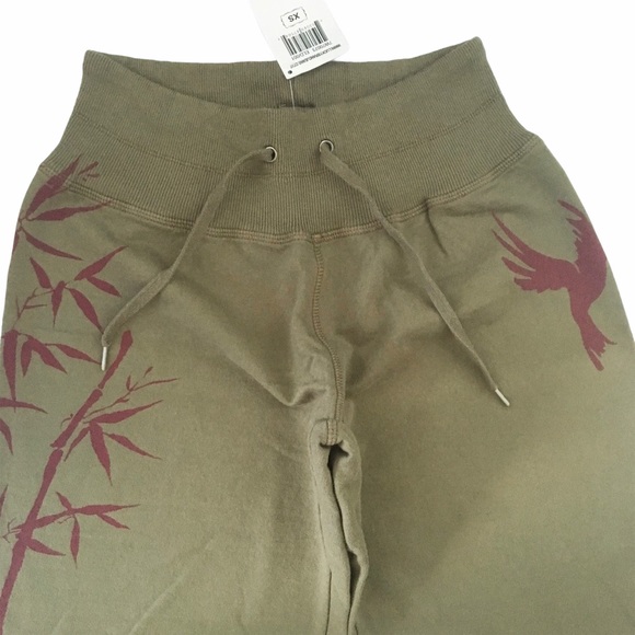 Rare: Lucky Brand ꕥ Zen Bamboo Tattoo Sweatpant ꕥ - Picture 5 of 14
